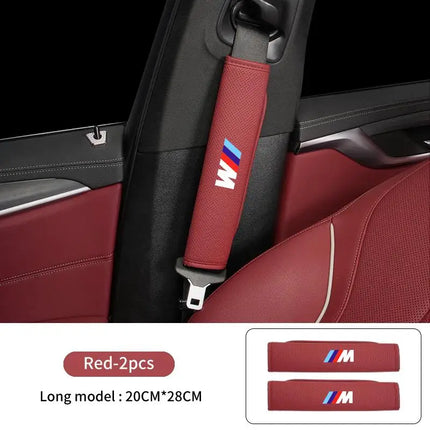 BMW Seat Belt Cover – Leather, Perforated
