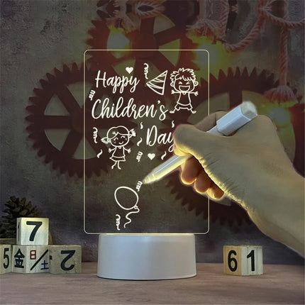 GlowBoard – LED Schrijfbord met Verlichting