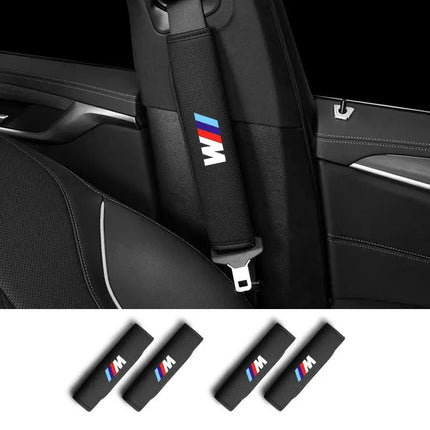BMW Seat Belt Cover – Leather, Perforated