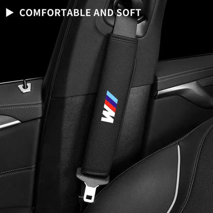 BMW Seat Belt Cover – Leather, Perforated