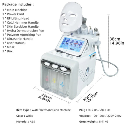 Missheart Professional Hydra Aqua Facial Device – Deep Clean & Glow