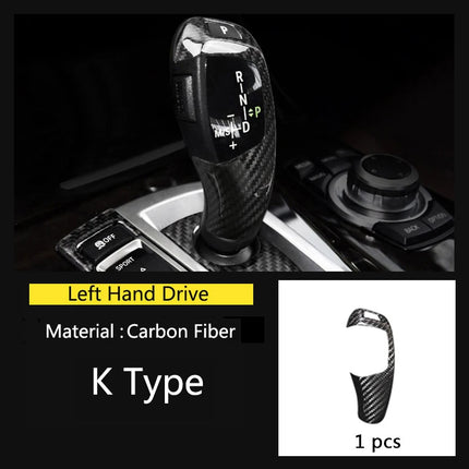 BMW 3/4 Series F30 F31 F32 F36 3GT 320i – Carbon Fiber Gear Shift Panel Cover"