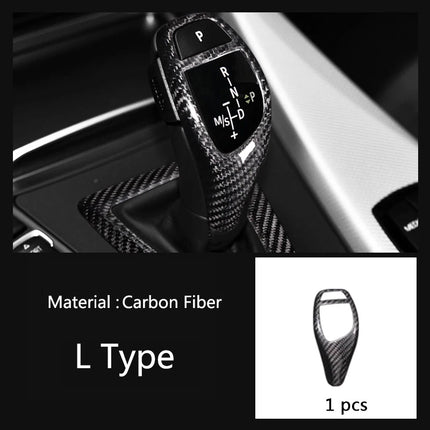 BMW 3/4 Series F30 F31 F32 F36 3GT 320i – Carbon Fiber Gear Shift Panel Cover"