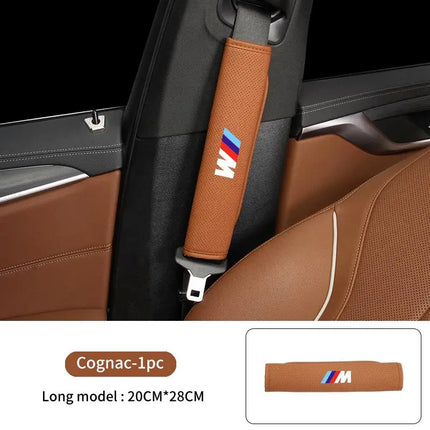 BMW Seat Belt Cover – Leather, Perforated