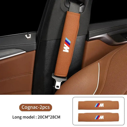 BMW Seat Belt Cover – Leather, Perforated